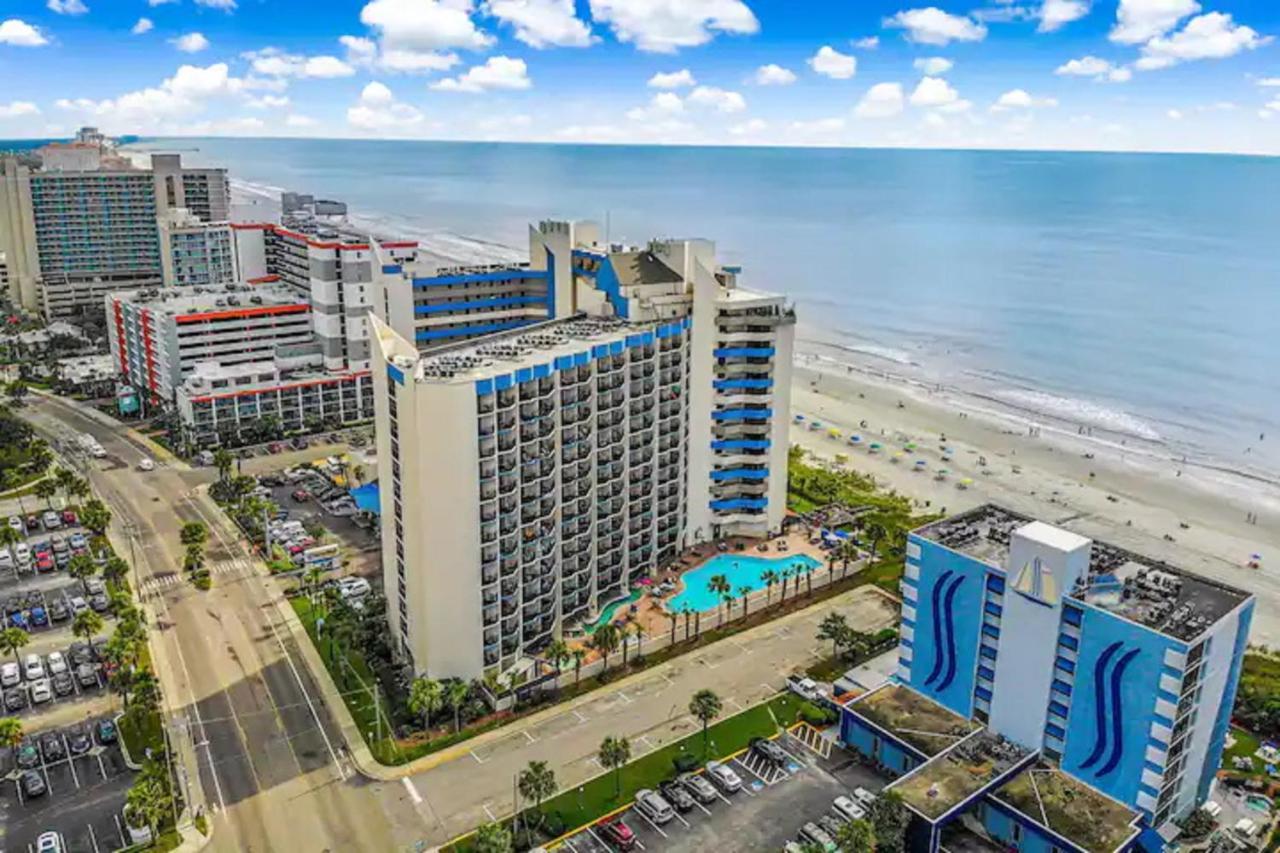 New ! Unique Oceanfront Condo At Ocean Reef Resort-Free Parking - Amazing Pools Миртъл Бийч Екстериор снимка